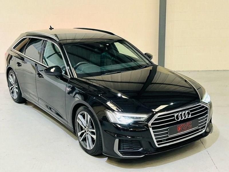 Used Audi A6 S-Line 204 HP (150 kW) 2022 Black Estate