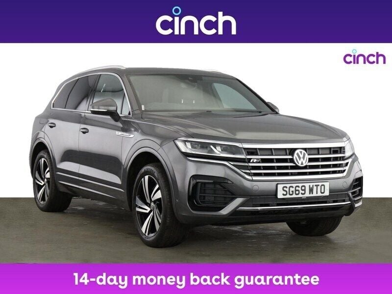 Grey Used 2019 VW Touareg R-line SUV | £31,629 (Fair price) - Image 1/3