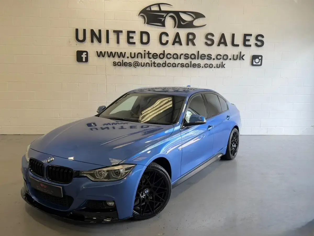 Used BMW 320 M Sport 2017 Blue Sedan