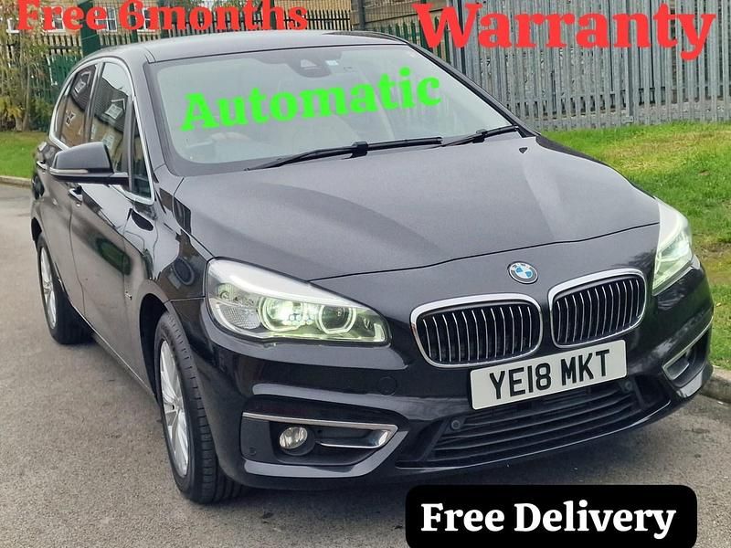 Used BMW 218 Luxury Line 2018 Black Estate