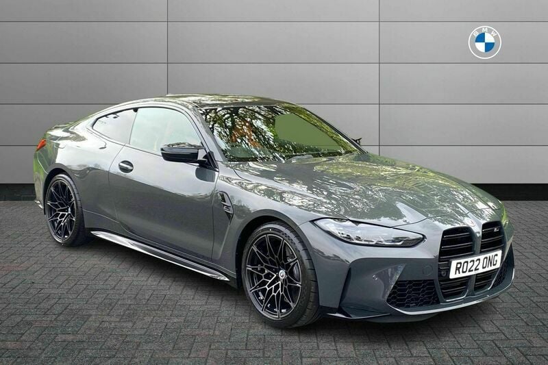 Grey Used 2022 BMW M4 Competition Edition Coupe | £51,990 (Good price) - Image 1/4