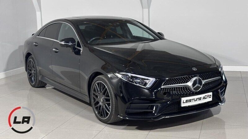 Black Used 2019 Mercedes CLS350 AMG Line Premium Plus Coupe | £22,790 (Good price) - Image 1/4