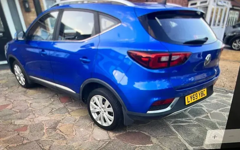 Used MG ZS Excite 111 HP (81 kW) 2019 Blue SUV