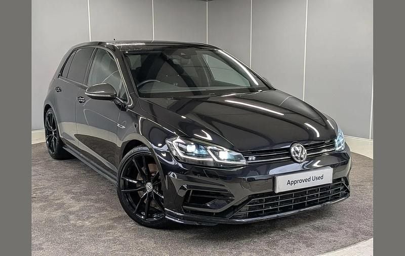 Used VW Golf VII R 300 HP (220 kW) 2019 Black Hatchback