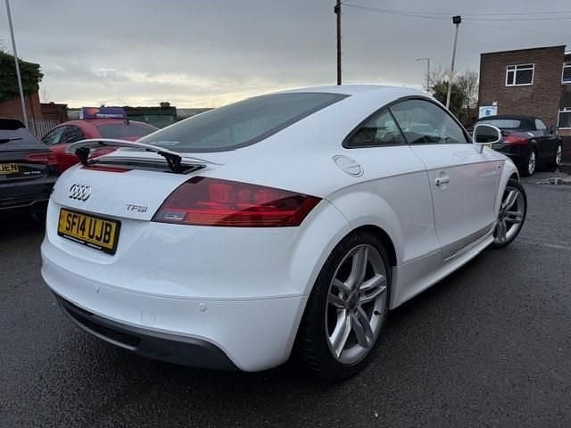 Used Audi TT S-Line 180 HP (132 kW) 2014 White Coupe