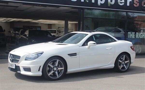 White Used 2013 Mercedes SLK55 AMG AMG Cabriolet | £24,490 - Image 1/1