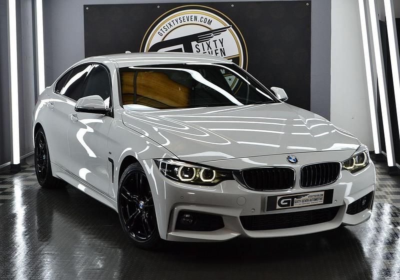 White Used 2018 BMW 420 Gran Coupé M Sport Coupe | £11,995 (Fair price) - Image 1/4