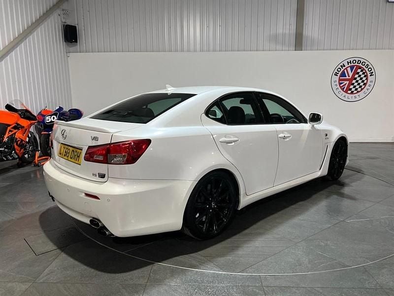 Used Lexus IS-F 417 HP (306 kW) 2009 White Sedan