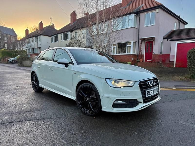 White Used 2014 Audi A3 S-Line Hatchback | £6,750 (Good price) - Image 1/4