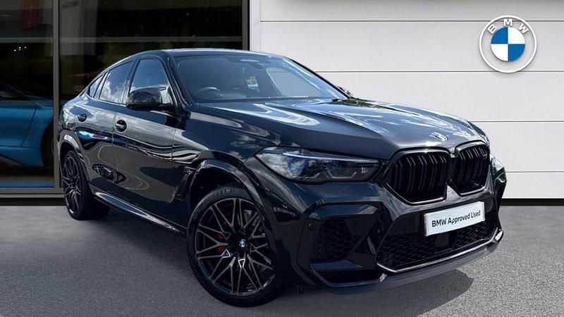 Black Used 2022 BMW X6 M Competition Edition SUV | £66,811 (Good price) - Image 1/4
