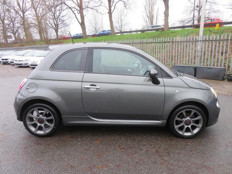 Used Fiat 500 S 69 HP (50 kW) 2015 Grey Hatchback