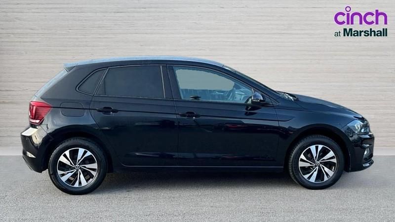 Used VW Polo Match 95 HP (69 kW) 2021 Black Hatchback