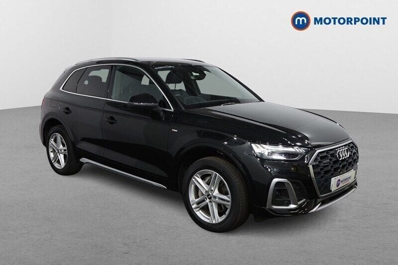 Black Used 2021 Audi Q5 S-Line SUV | £26,649 (Good price) - Image 1/4