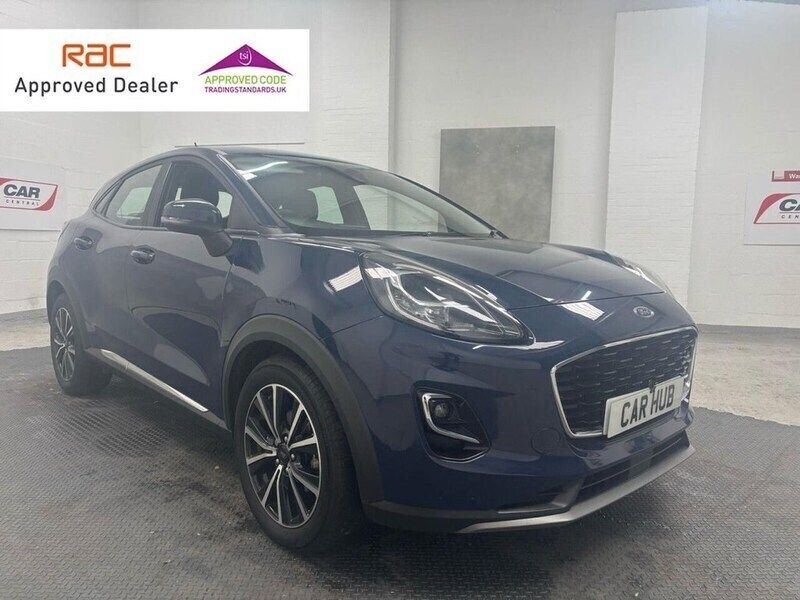 Blue Used 2022 Ford Puma Titanium SUV | £10,500 (Super price) - Image 1/4