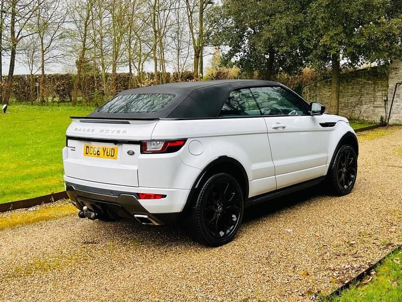 Used Land Rover Range Rover evoque HSE Dynamic 2017 White Cabriolet