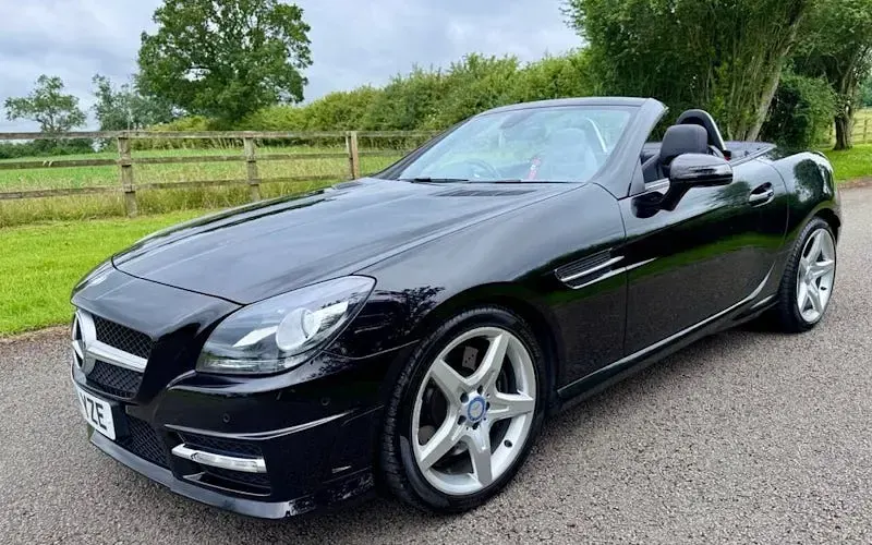 Used Mercedes SLK350 AMG 306 HP (225 kW) 2013 Black Cabriolet