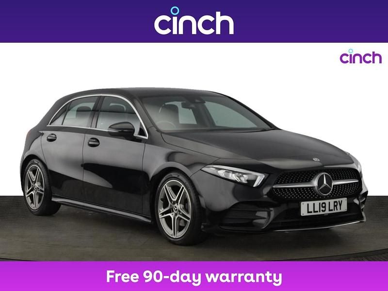 Black Used 2019 Mercedes A200 AMG line Hatchback | £15,749 (Fair price) - Image 1/3