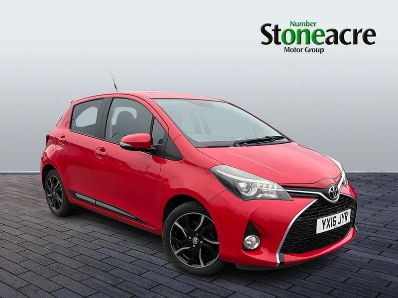 Used Toyota Yaris Design 2019 Red Hatchback