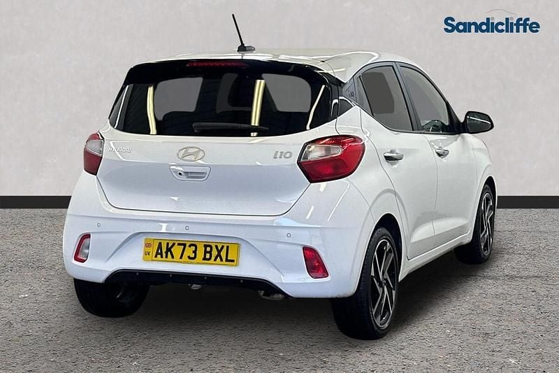 Used Hyundai i10 Premium 2023 White Hatchback