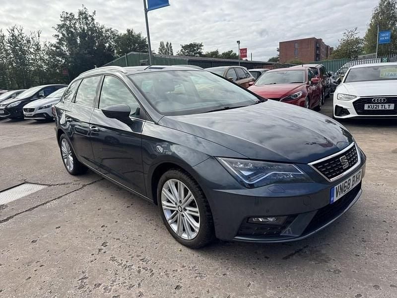 Grey Used 2018 Seat Leon ST XCELLENCE Estate | £9,990 (Fair price) - Image 1/4