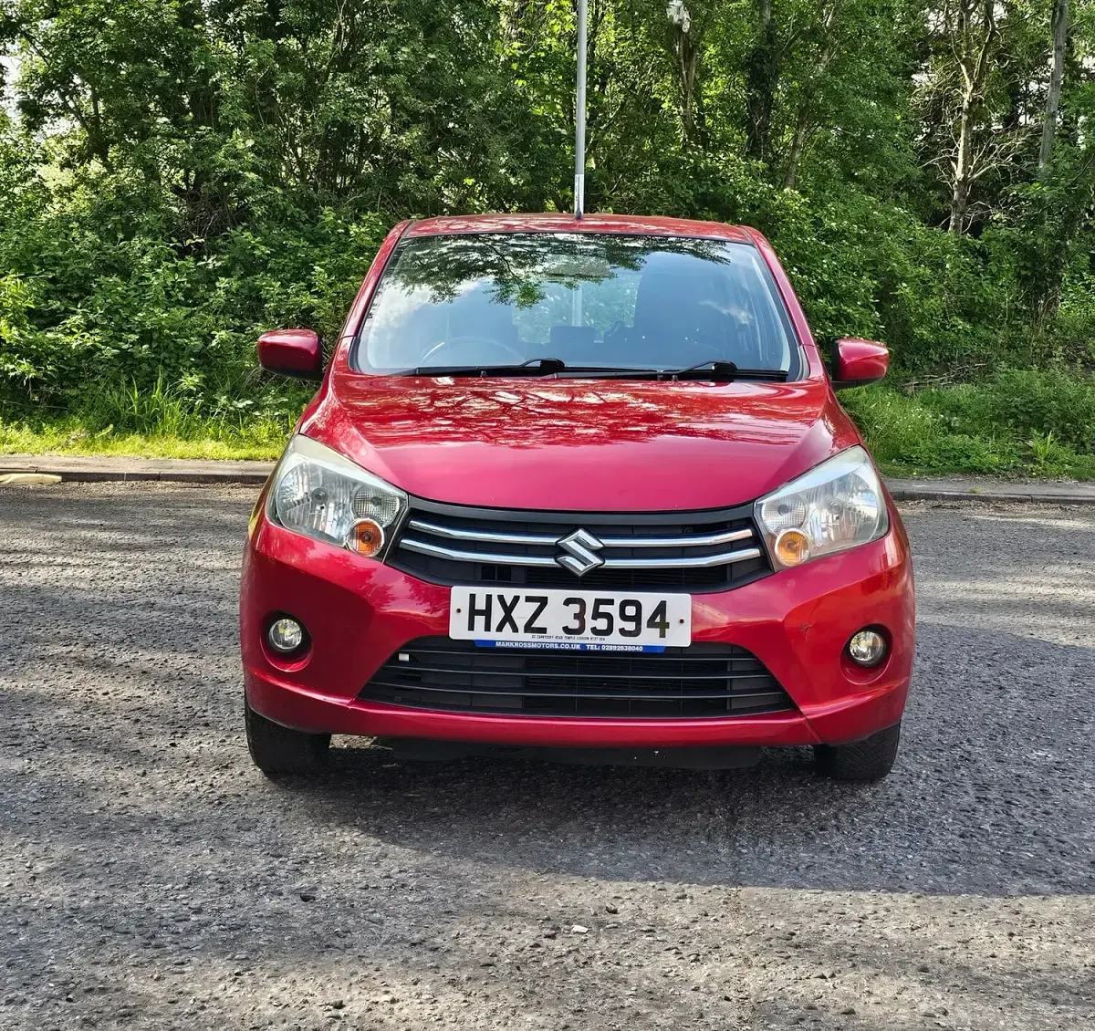 Used Suzuki Celerio SZ4 68 HP (50 kW) 2015 Red Hatchback
