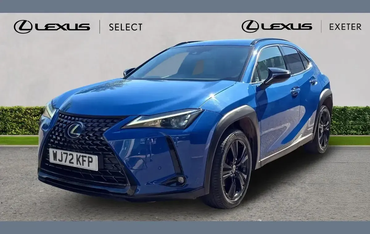 Used Lexus UX 250h 180 HP (132 kW) 2022 Blue SUV