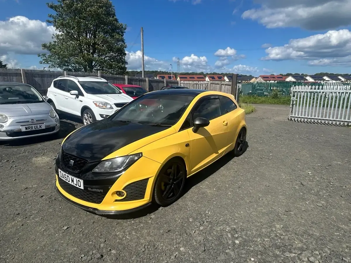 Used Seat Ibiza CUPRA 2010 Yellow Hatchback