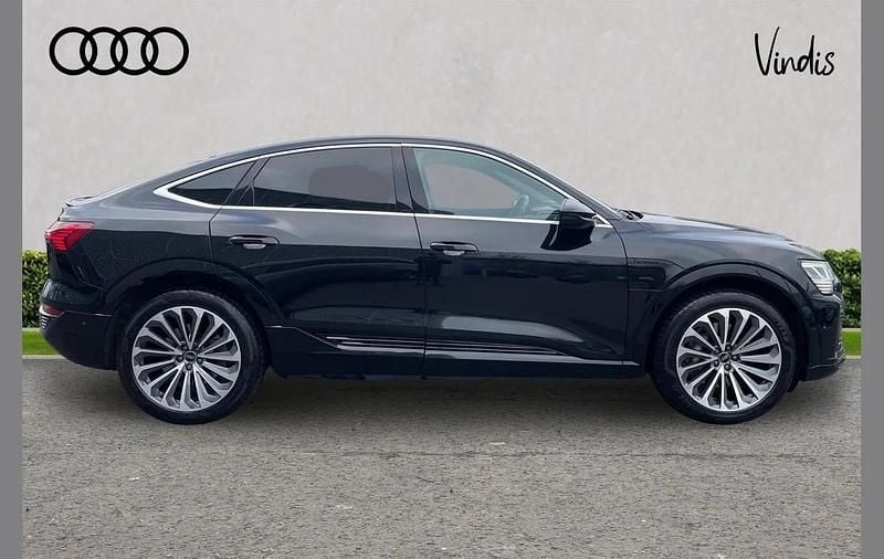 Used Audi Q8 e-tron S-Line 300 kW (408 HP) 2023 Black SUV