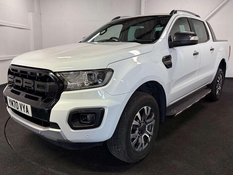 White Used 2021 Ford Ranger Wildtrack Pickup | £17,150 (Super price) - Image 1/4