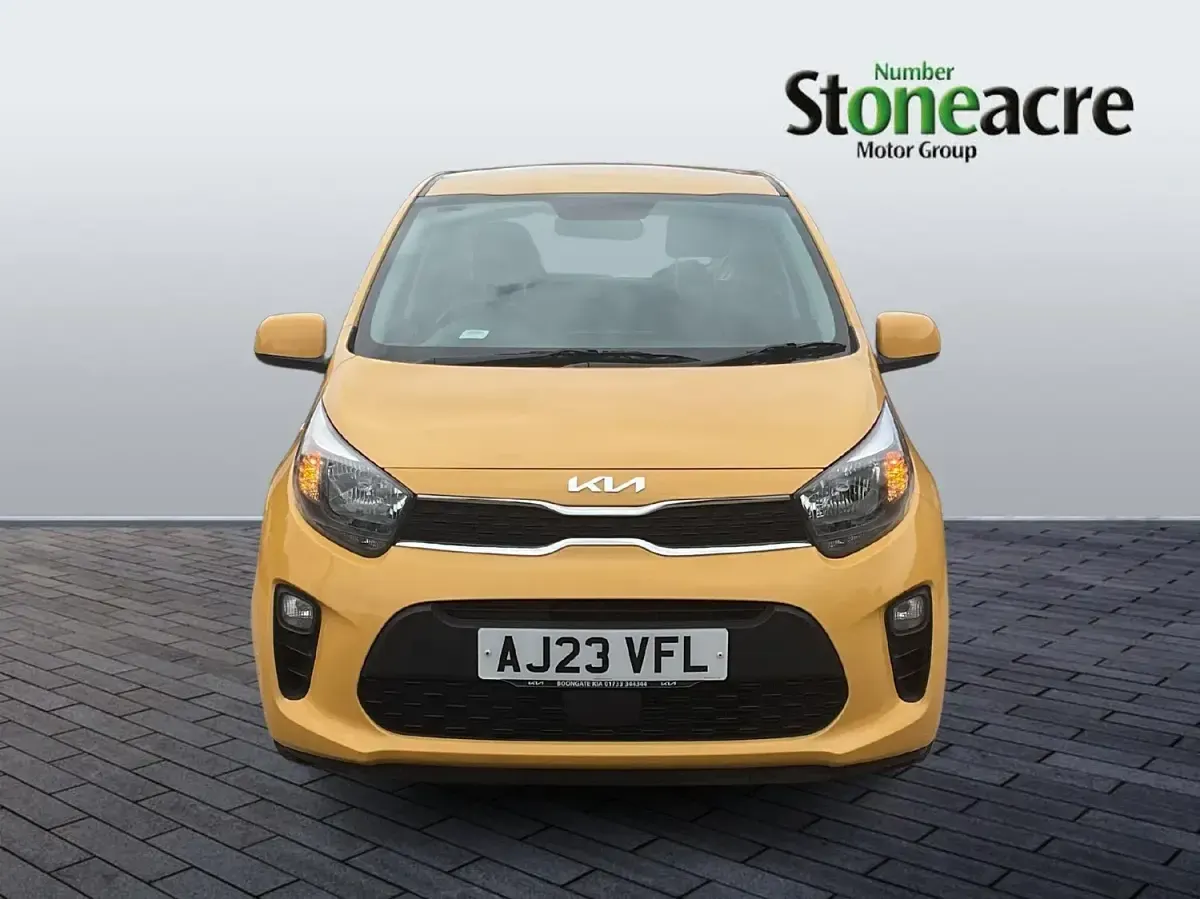 Used Kia Picanto 2023 Yellow Hatchback