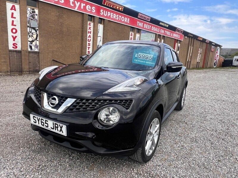 Black Used 2015 Nissan Juke Acenta SUV | £5,995 (A bit pricey) - Image 1/4