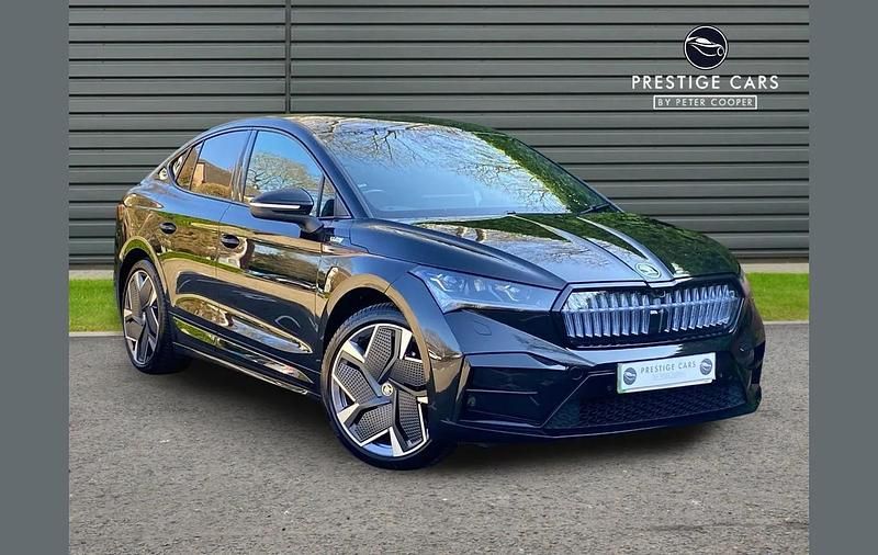 Used Skoda Enyaq iV vRS 219 kW (299 HP) 2022 Black SUV