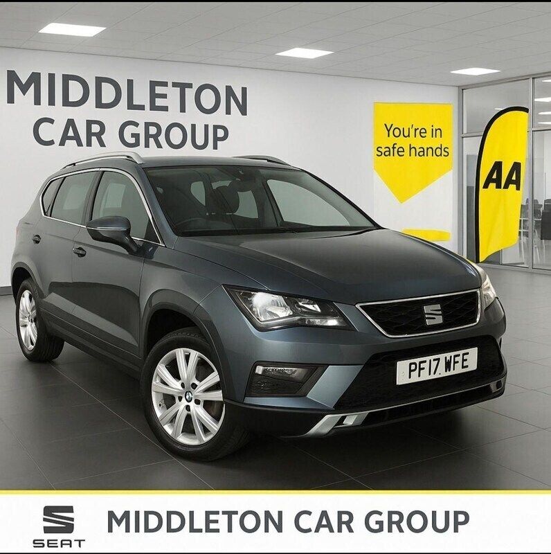 Grey Used 2017 Seat Ateca SE Technology SUV | £8,995 (Good price) - Image 1/4
