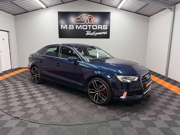 Blue Used 2017 Audi A3 Sport Sedan | £11,995 (Fair price) - Image 1/4
