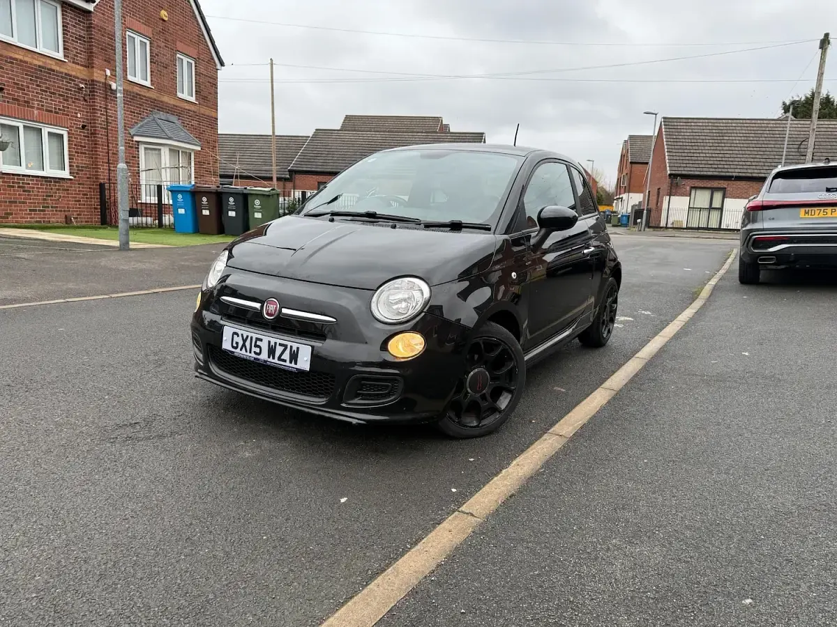 Used Fiat 500 S 69 HP (50 kW) 2015 Black Hatchback