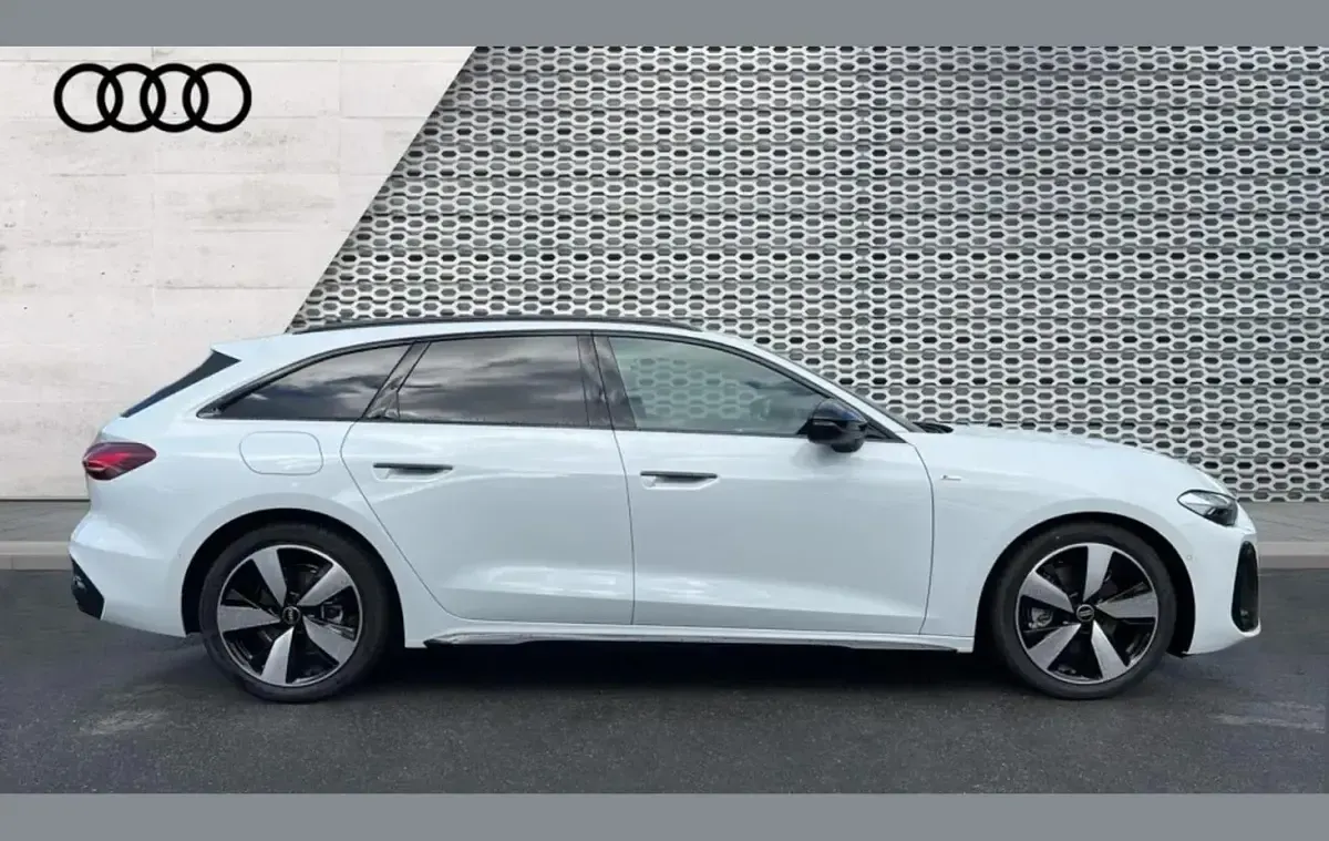 New Audi A5 Black Edition 204 HP (150 kW) 2026 White Estate