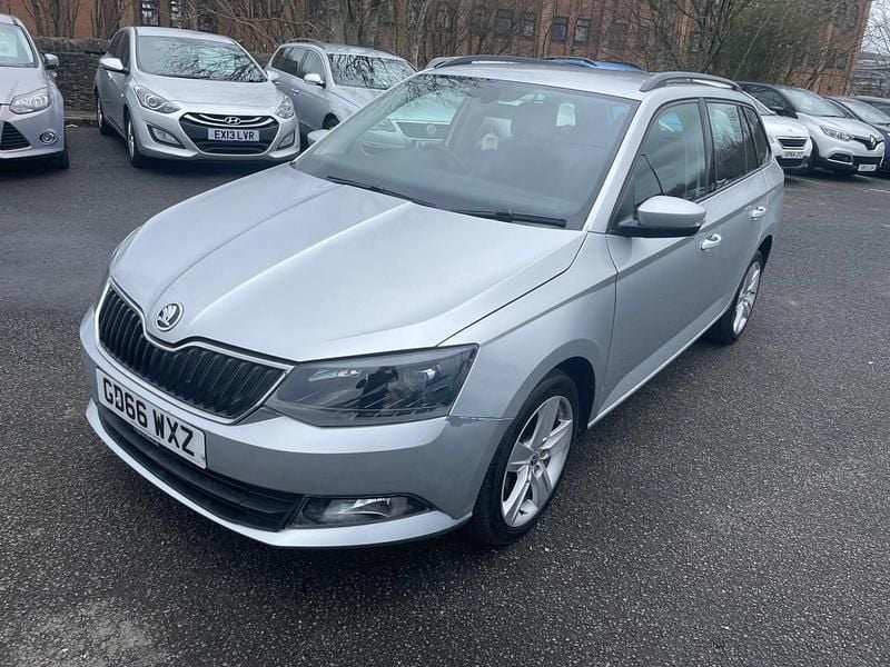 Used Skoda Fabia SE L 2017 Silver Estate