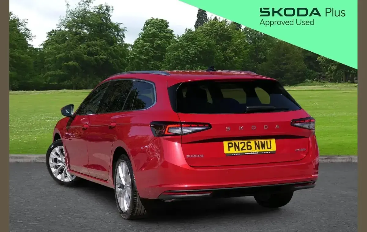 New Skoda Superb SE L 150 HP (110 kW) 2026 Red Estate