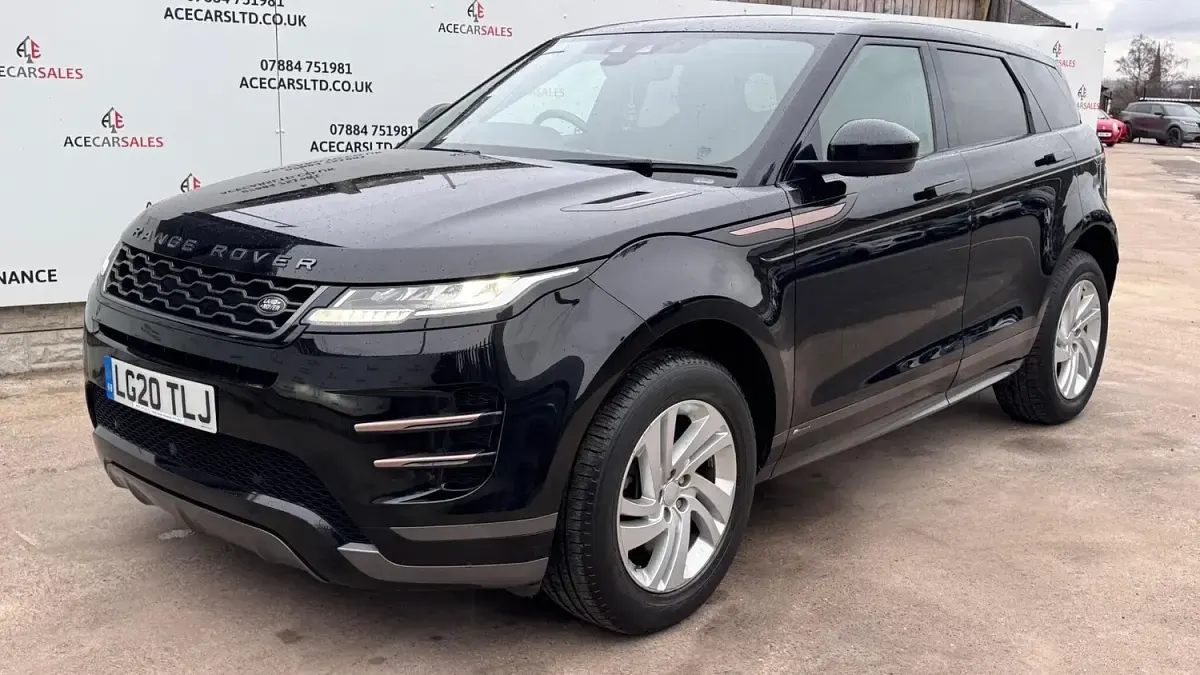 Used Land Rover Range Rover evoque R-Dynamic 2020 Black SUV