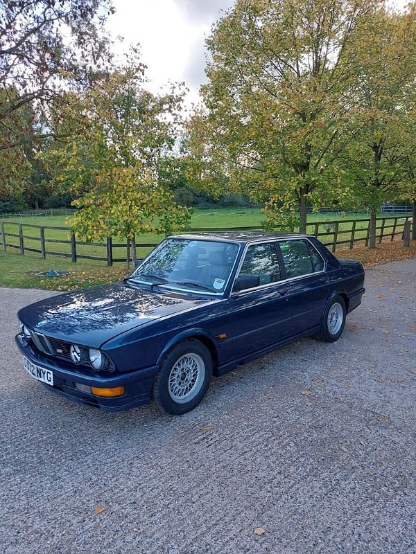 Blue Used 1987 BMW 535 Sedan | £20,000 - Image 1/4
