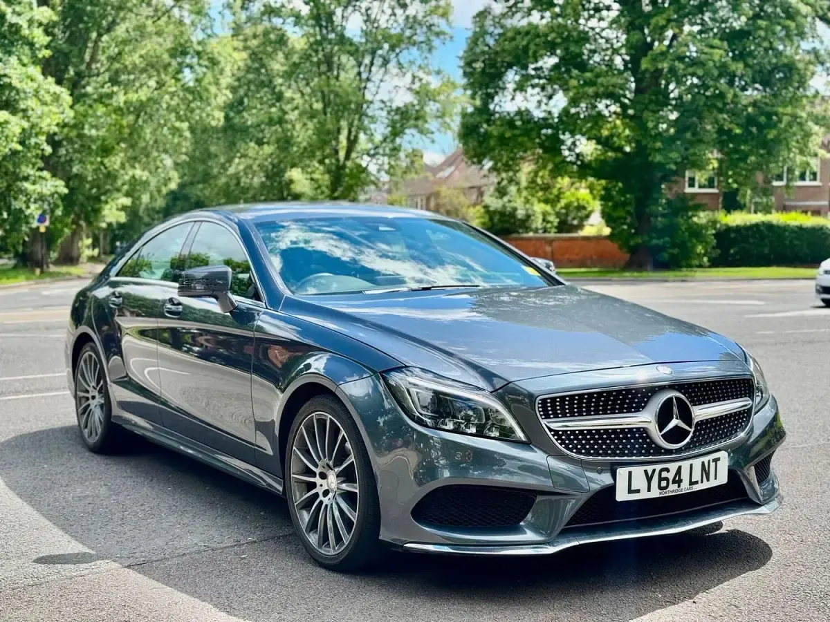Used Mercedes CLS220 AMG line 2015 Grey Coupe