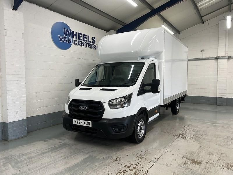 Used Ford Transit 130 HP (95 kW) 2022 White Cabriolet