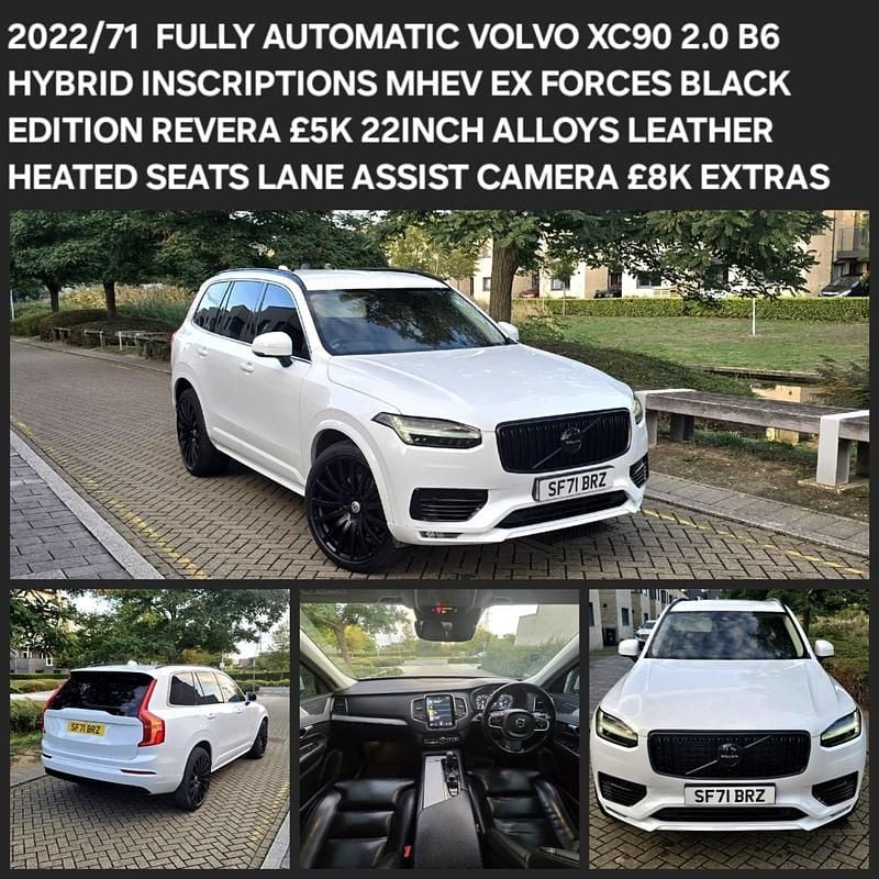 White Used 2021 Volvo XC90 SUV | £29,995 - Image 1/4