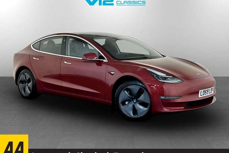 Used Tesla Model 3 Performance 330 kW (449 HP) 2019 Red Sedan