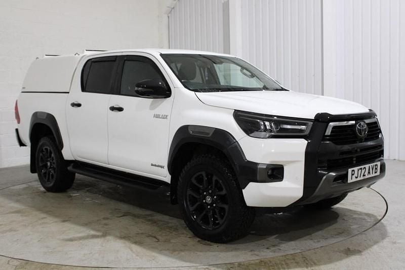 Used Toyota HiLux Luxury 2022 White Pickup