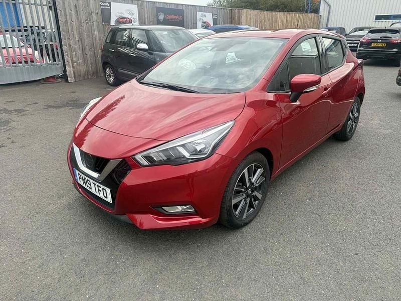 Red Used 2019 Nissan Micra Acenta Limited Edition Hatchback | £6,500 (Super price) - Image 1/4