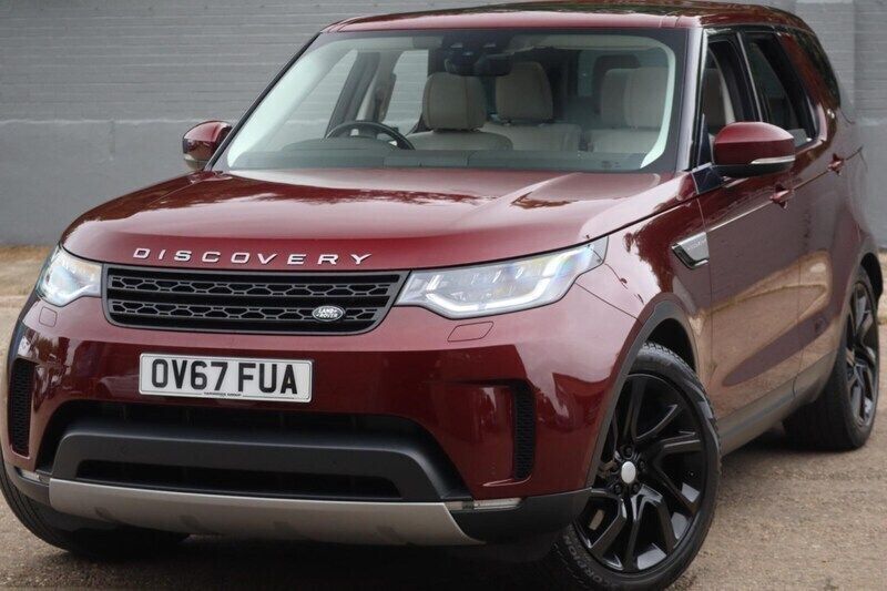 Red Used 2017 Land Rover Discovery 5 HSE SUV | £17,999 (Fair price) - Image 1/3