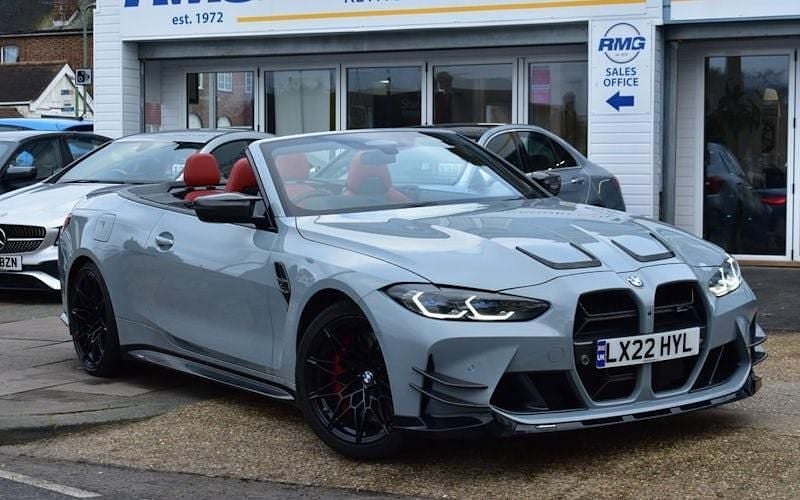 Grey Used 2022 BMW M4 Cabriolet Competition Edition Cabriolet | £49,990 (Good price) - Image 1/4