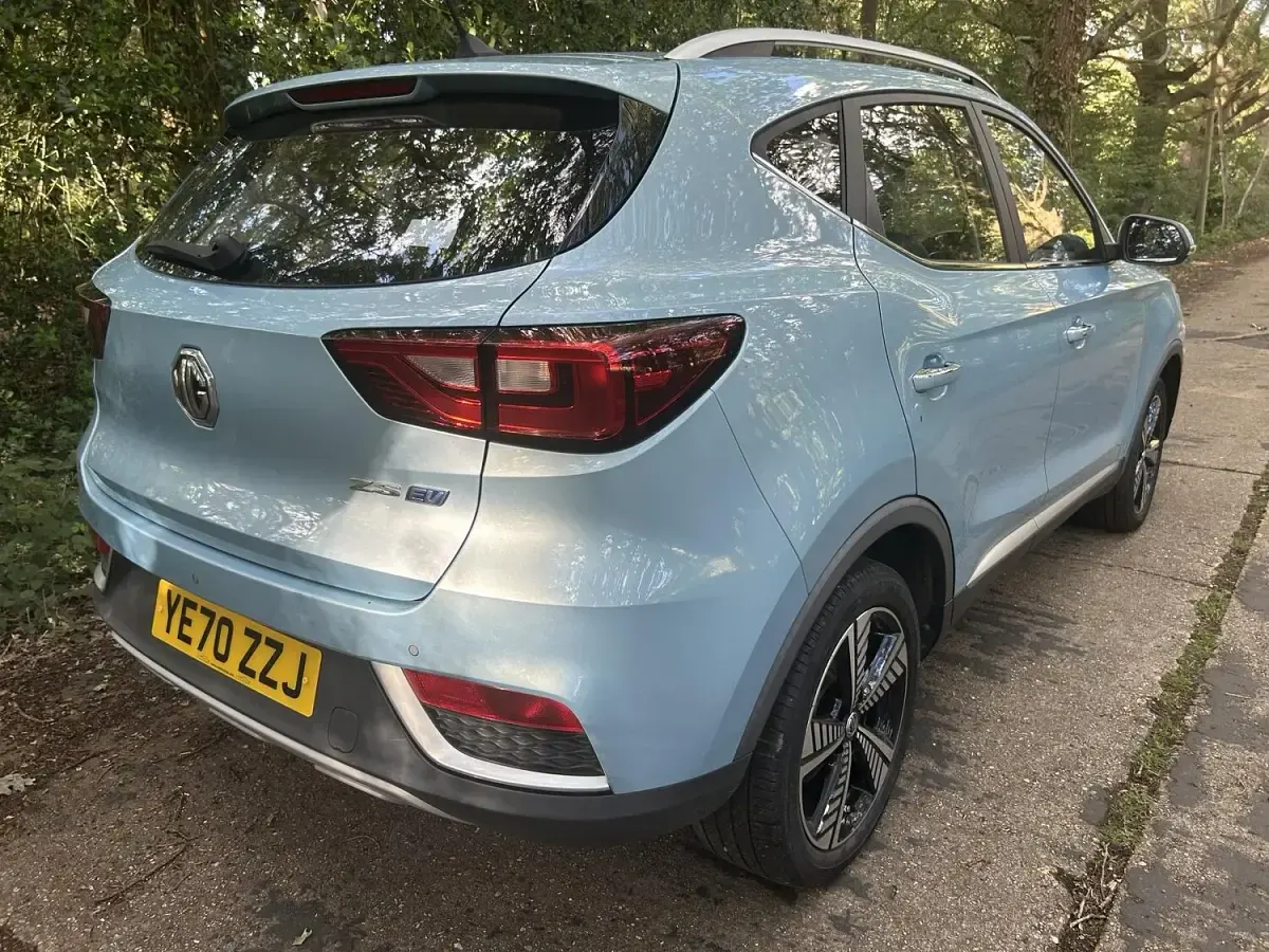 Used MG ZS Exclusive 105 kW (143 HP) 2020 Blue SUV