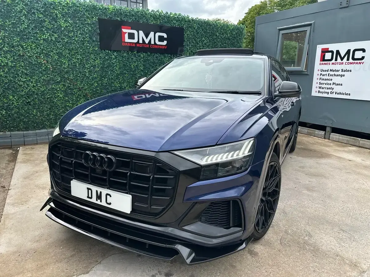 Used Audi Q8 S-Line 2019 Blue SUV